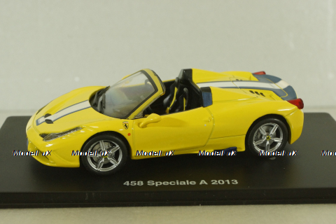 Ferrari 458 Speciale A 2013, yellow, Altaya 1:43