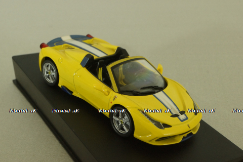 Ferrari 458 Speciale A 2013, yellow, Altaya 1:43