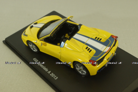 Ferrari 458 Speciale A 2013, yellow, Altaya 1:43