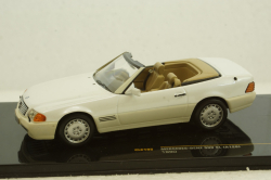 Mercedes SL500 R129, 1990 white, CLC195, IXO 1:43