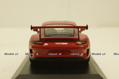 Porsche 911 (991 II) GT3 RS with gold rims 2018 red, 413067069, Minichamps 1:43