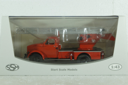 АЛ-17 (51) пожарная автолестница на шасси Газ-51, SSM1584, SSM 1:43