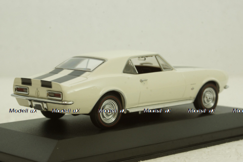 Chevrolet Camaro 1967 white, 400142720, Minichamps 1:43