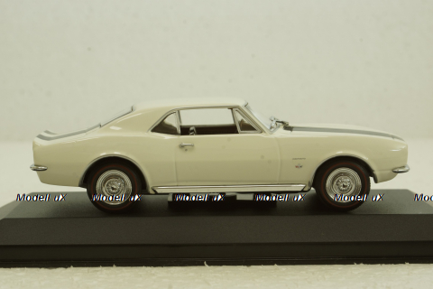Chevrolet Camaro 1967 white, 400142720, Minichamps 1:43