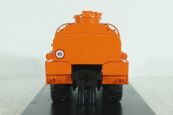 Краз-255 АЦ-8,5 топливозаправщик, хаки-оранжевый, SSM1178, SSM 1:43