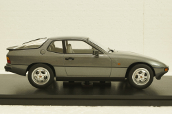 Porsche 924 S 1986, grey, metallic, KKDC180772, KK-Scale 1:18