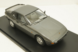 Porsche 924 S 1986, grey, metallic, KKDC180772, KK-Scale 1:18
