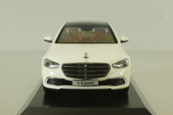 Mercedes S 500 (V223)  2020, white, B66960632, Herpa 1:43