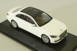 Mercedes S 500 (V223)  2020, white, B66960632, Herpa 1:43