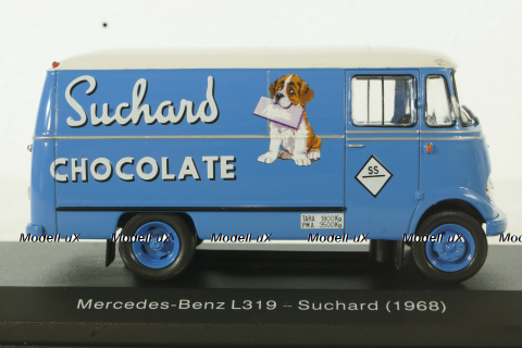 Mercedes L319 (1986) Chocolate Suchard, Salvat 1:43