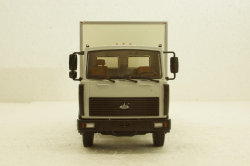 Маз-5337 КИ-5436 термобудка, білий, 101296, АвтоИстория 1:43