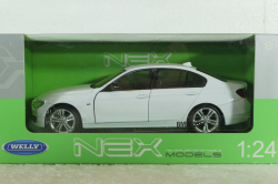 BMW 335i (F30), white, Welly 1:24