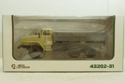 Урал-43202-31 борт, бежево/сірий, АвтоИстория 1:43