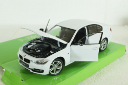 BMW 335i (F30), white, Welly 1:24