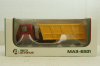 Маз-6501 самоскид, червоний/жовтий, 101265, АвтоИстория 1:43