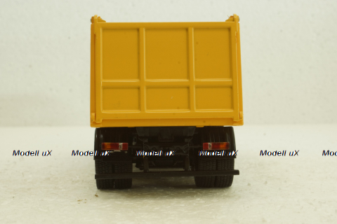 Маз-6501 самоскид, червоний/жовтий, 101265, АвтоИстория 1:43