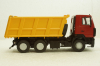 Маз-6501 самоскид, червоний/жовтий, 101265, АвтоИстория 1:43
