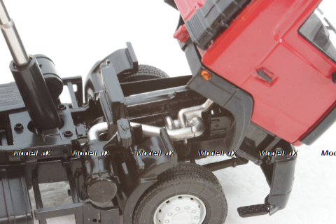 Маз-6501 самоскид, червоний/жовтий, 101265, АвтоИстория 1:43