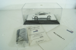 McLaren F1 Road Car 1994, white, 56003, Autoart 1:43