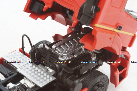 Камаз-5490 тягач, червоний, 102538, АвтоИстория 1:43