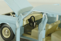 Газ-2402, такси голубая, февраль 88г., Тантал/Радон 1:43