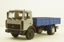 Маз-5337 борт 1987, сірий/синій, 100422, АвтоИстория 1:43