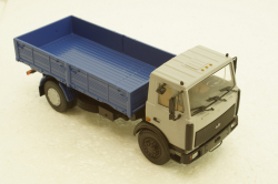 Маз-5337 борт 1987, сірий/синій, 100422, АвтоИстория 1:43