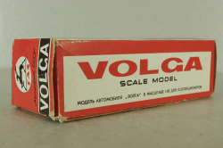 Газ-24, такси серо/голубая, Тантал/Радон 1:43