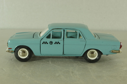 Газ-24, такси серо/голубая, Тантал/Радон 1:43