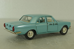 Газ-24, такси серо/голубая, Тантал/Радон 1:43