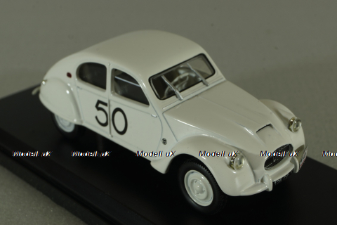 Citroën 2CV Dagonet 1956 Rallye des Charentes 50, white, 151396, Norev 1:43
