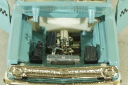 Газ-24, такси серо/голубая, Тантал/Радон 1:43