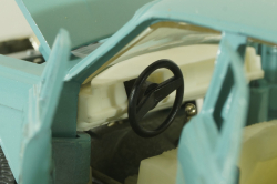 Газ-24, такси серо/голубая, Тантал/Радон 1:43