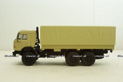 Камаз-43118 борт с тентом, бежевый, 101623, АвтоИстория 1:43