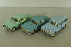 Газ-24, такси бирюзовая, июль 86г., Тантал/Радон 1:43