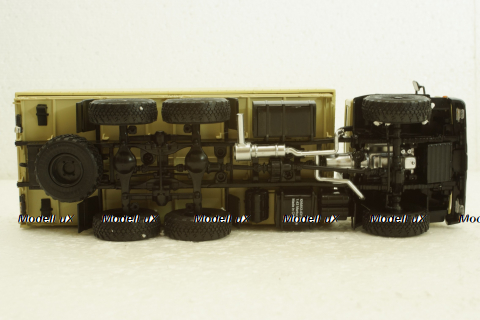 Камаз-43118 борт с тентом, бежевый, 101623, АвтоИстория 1:43