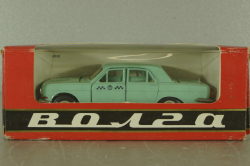 Газ-24, такси бирюзовая, июль 86г., Тантал/Радон 1:43