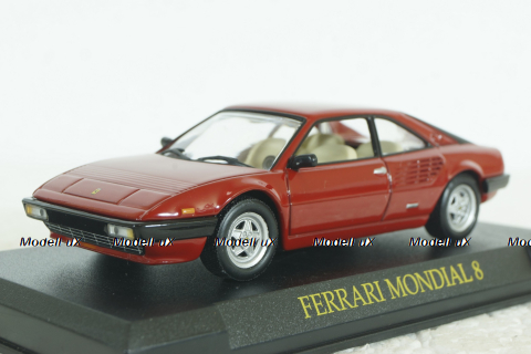 Ferrari Mondial 8, red,  Ferrari Collection, Eaglemoss 1:43