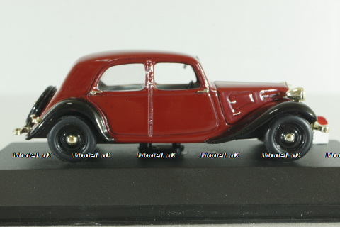 Citroen Traction 7C Berline 1936, red, N001, Sun Star 1:43