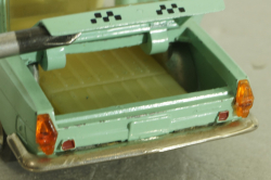 Газ-24, такси бирюзовая, июль 86г., Тантал/Радон 1:43