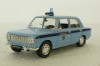 Ваз-2101 Жигули, ГАИ, голубой, Автолегенды СССР 1:43