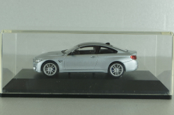 BMW M4 Coupe (F82) 2014, silver, Herpa 1:43