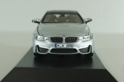 BMW M4 Coupe (F82) 2014, silver, Herpa 1:43