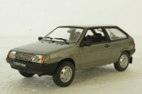 Ваз-2108, Спутник, серебристый металлик, Автолегенды СССР 1:43