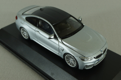 BMW M4 Coupe (F82) 2014, silver, Herpa 1:43