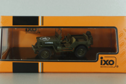Jeep Willys MB 1943, olive, CLC567, IXO 1:43