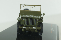 Jeep Willys MB 1943, olive, CLC567, IXO 1:43