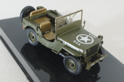 Jeep Willys MB 1943, olive, CLC567, IXO 1:43