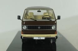 Volkswagen T3 Caravelle 1981, brown, WV T3 CLC573, IXO 1:43 