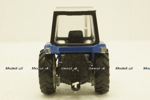 МТЗ-80 Трактор Беларусь, Синий с белой крышей, Торговый дом МТЗ-ЕлАЗ  1:43 хром!